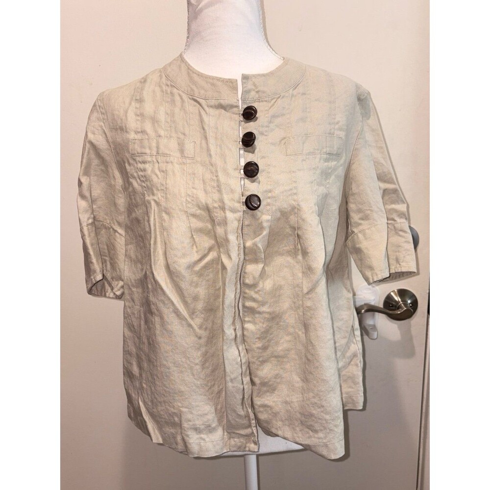 Sharagano Studio Medium‎ Linnen Top